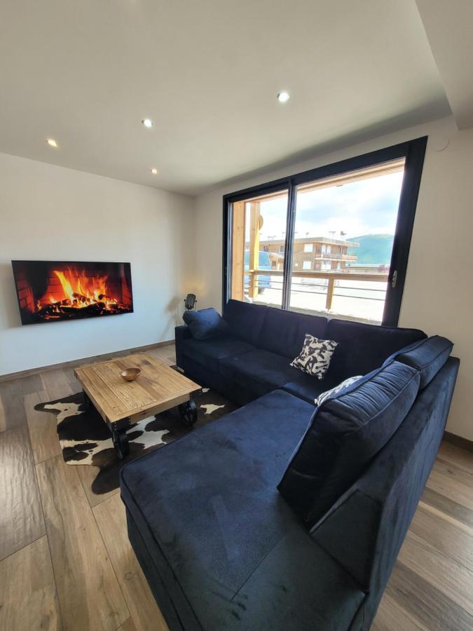 Appartement En Chalet 4 Etoiles Huez Esterno foto